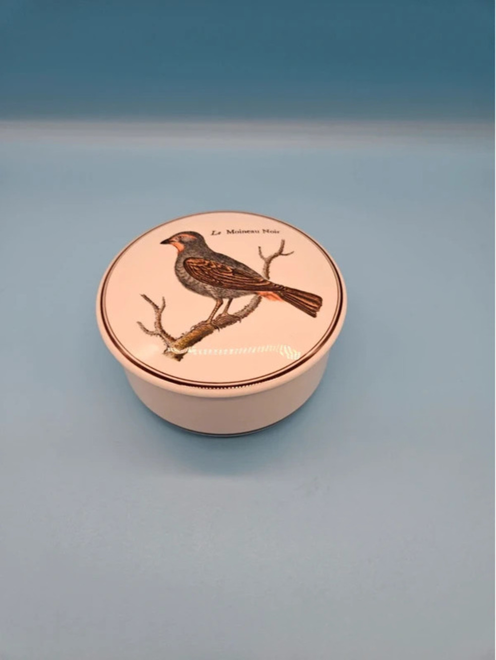 Vintage Villeroy & Boch Le Moineau Noir Trinket Box